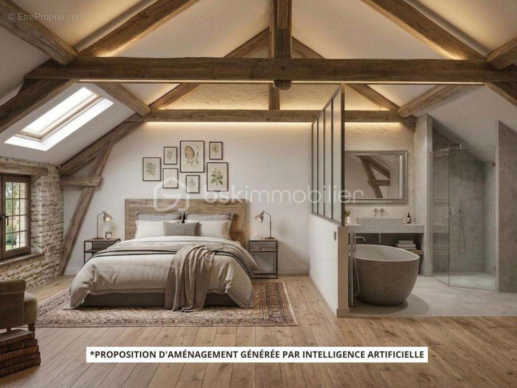 Grande maison en pierres à rénover - Terrain & dépendances - photo 11