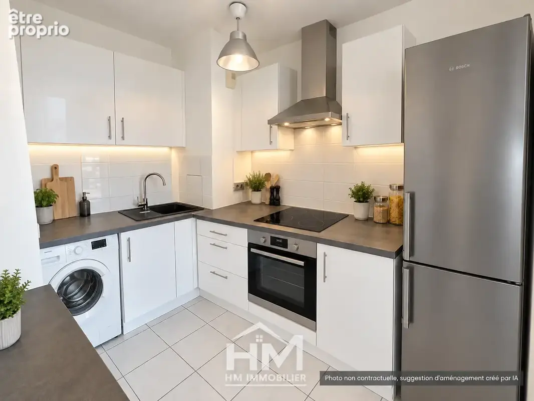 Rue Étienne Dolet  Exclusivité — Appartement en dernier étage avec balcon - photo 9