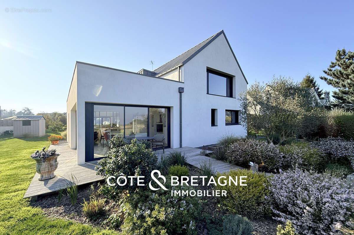 Maison d’architecte face à la mer   panorama exceptionnel à plouézec  réf : 202641 - photo 2