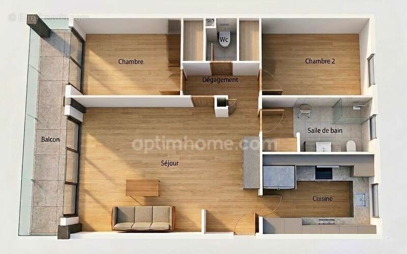 Appartement à LE PLESSIS-BOUCHARD
