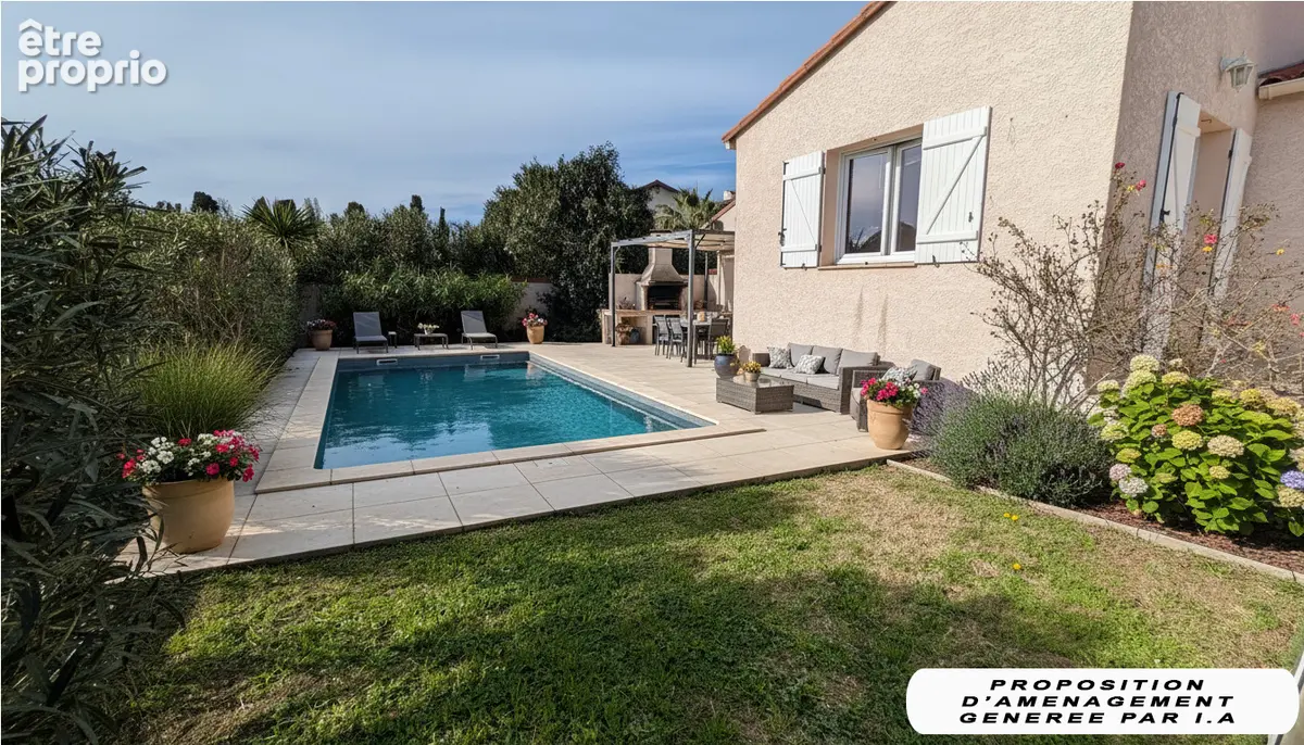Villa 4 faces de 135 m2 sur terrain piscinable de 680 m² - photo 4