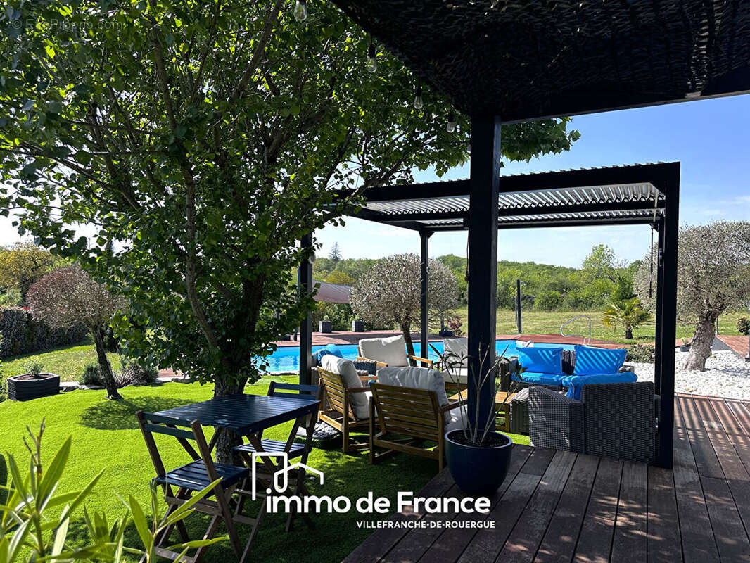 Vente viager occupé : dans un bel environnement de campagne maison d'architecte 149 m² avec piscine sur 3113 m² de terrain - photo 10