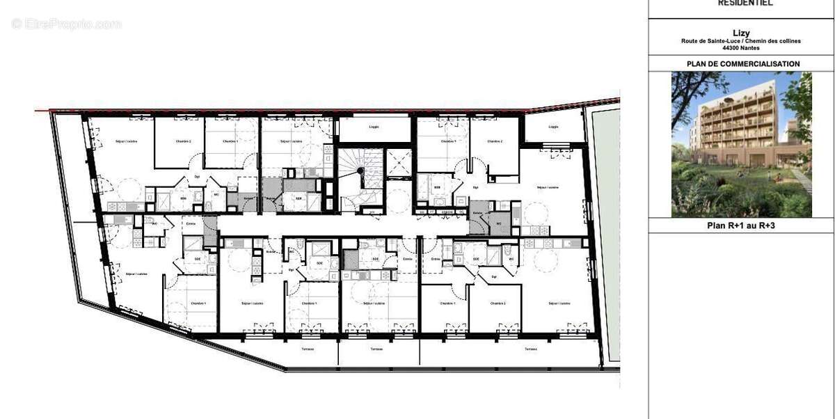 Photo 9 - Appartement à NANTES