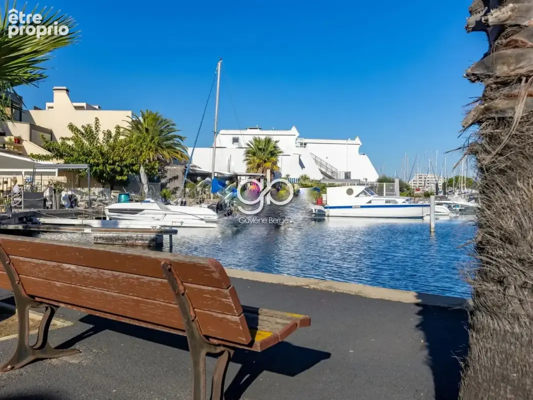 Vente Marina d'angle avec ponton et jardin LE GRAU DU ROI - photo 11