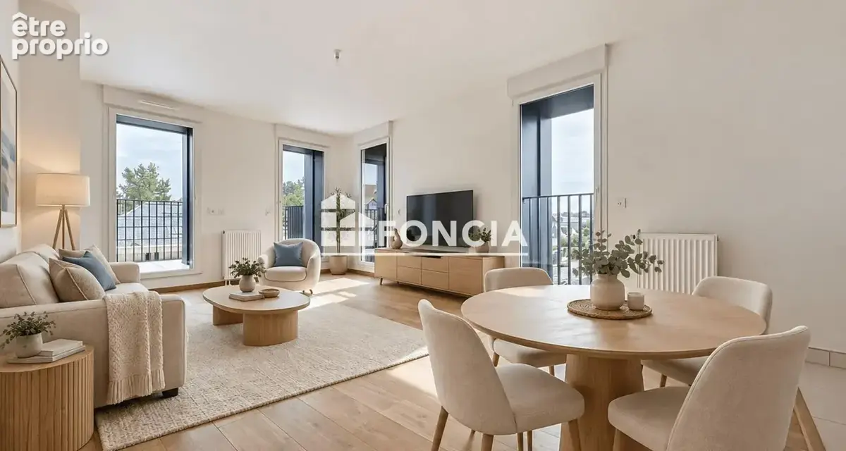 Immeuble de 2026 - 3 pièces de 61 m² en dernier étage - photo 4