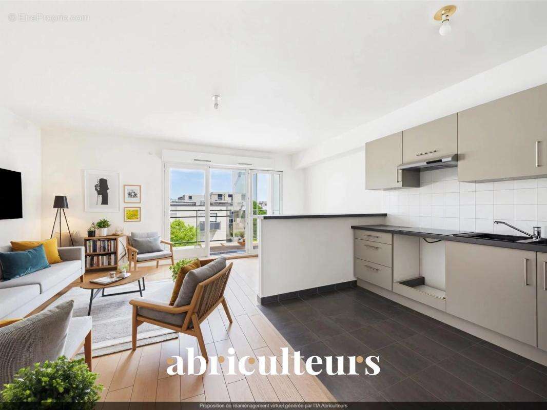 Appartement T3, moderne et lumineux - Ascenseur, balcon, parking - Rue Théophile Guillou, Saint-Herblain - photo 5