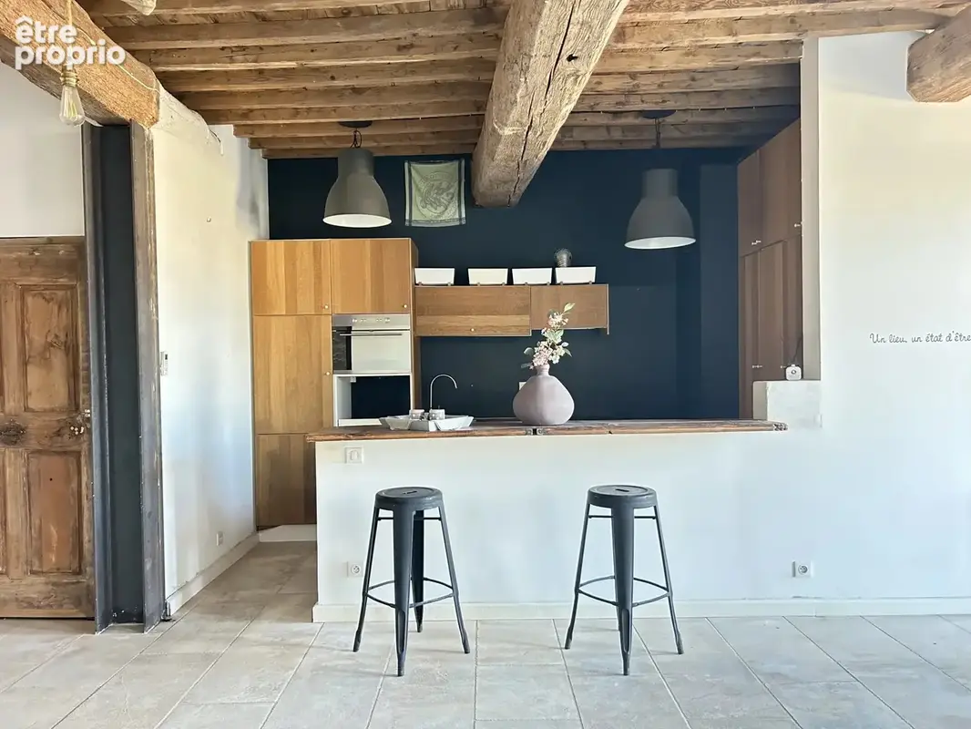 Maison de ville avec terrasse et vue Rhône - photo 7
