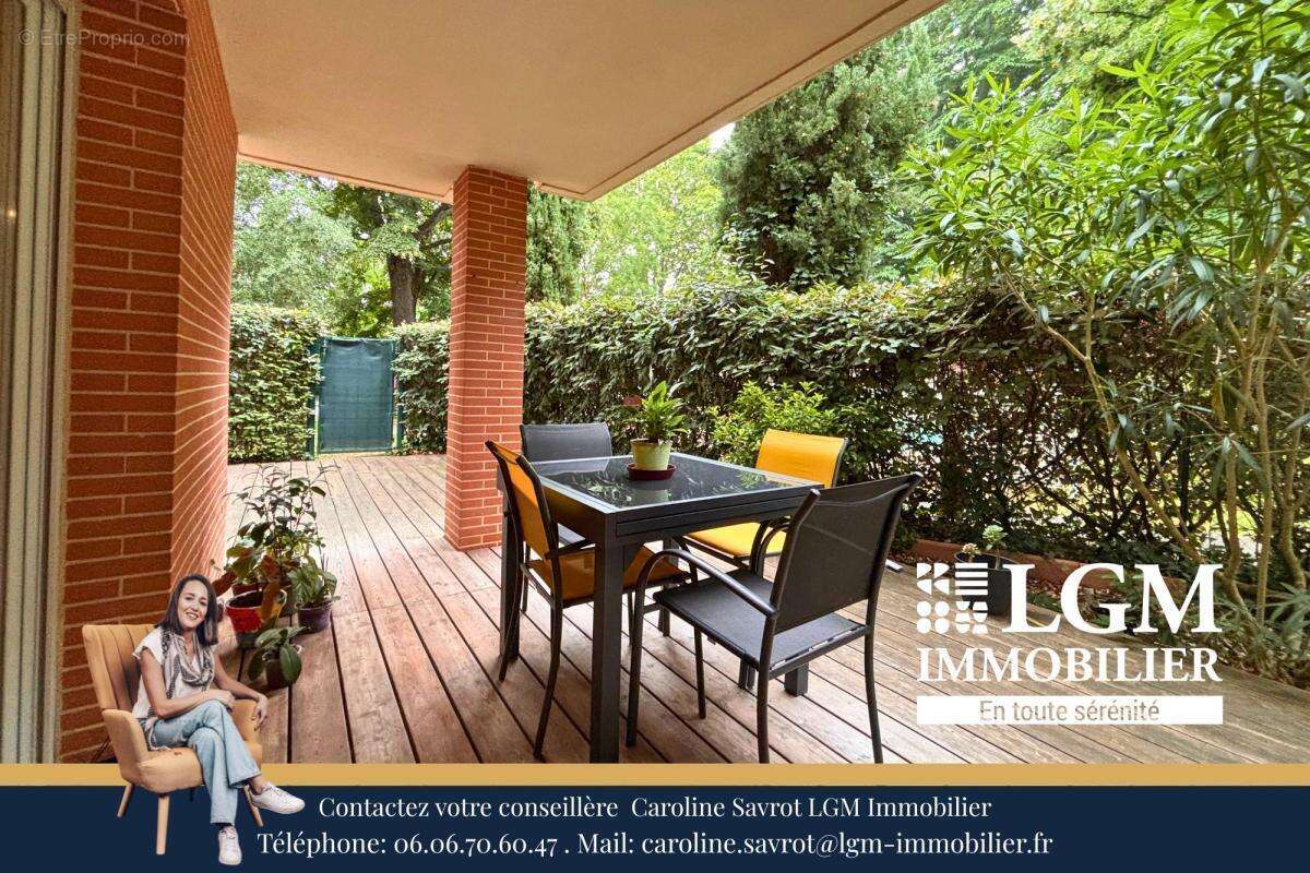 GAGNAC SUR GARONNE – 31150 - Appartement T3 d'environ 58 m² avec jardin et place de parking - photo 2