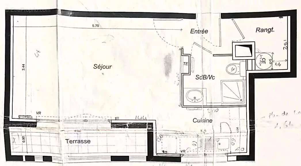 Appartement à MARSEILLE-1E