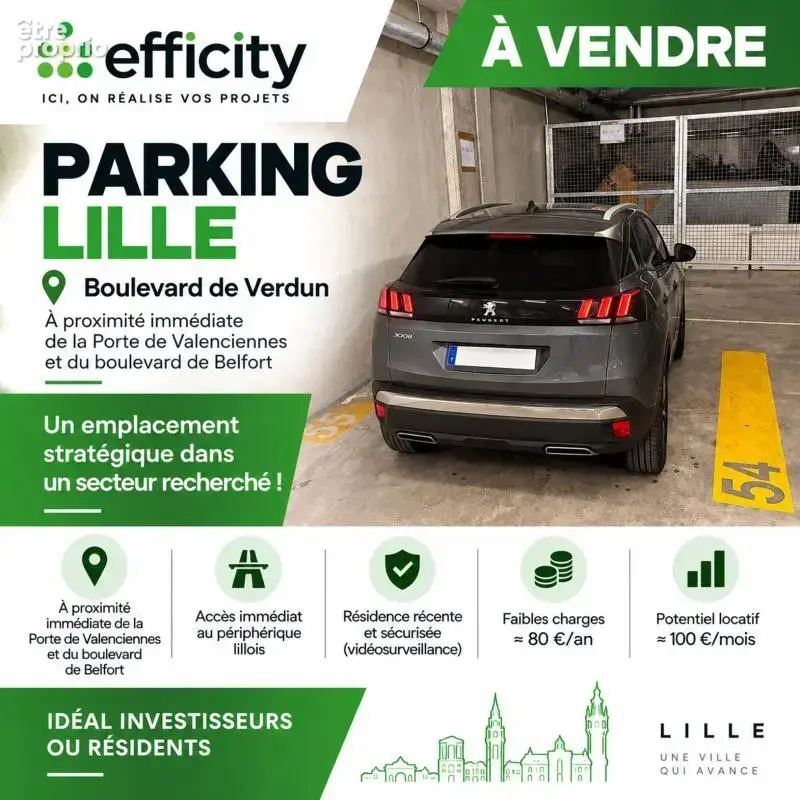 Parking à LILLE