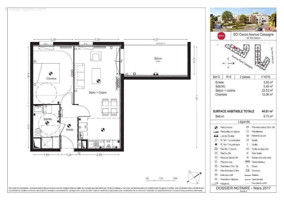 Appartement à CENON