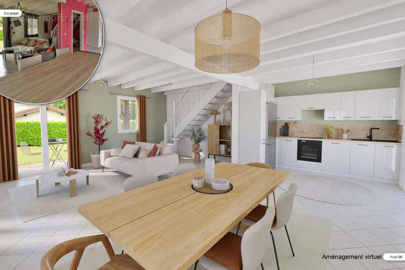 Maison à SAINT-ETIENNE-DE-SAINT-GEOIRS