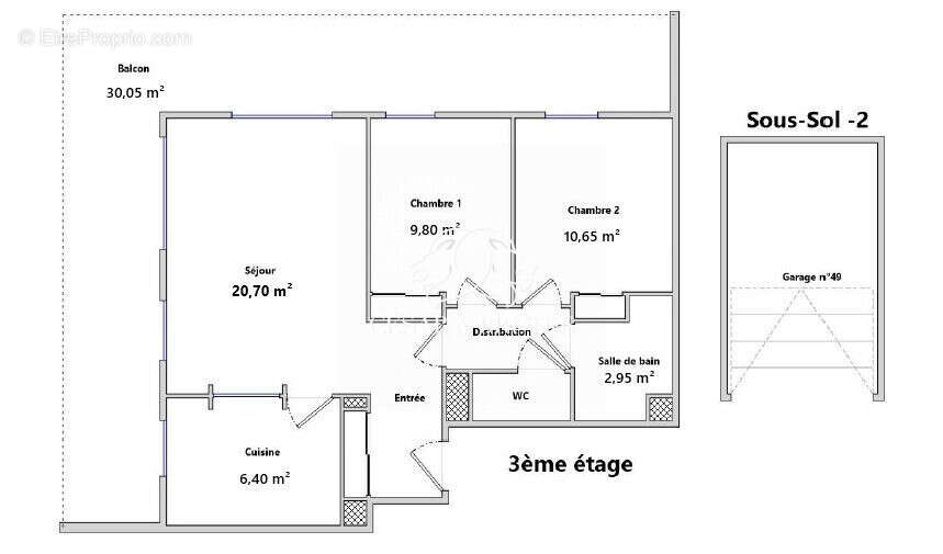 Appartement à LYON-8E