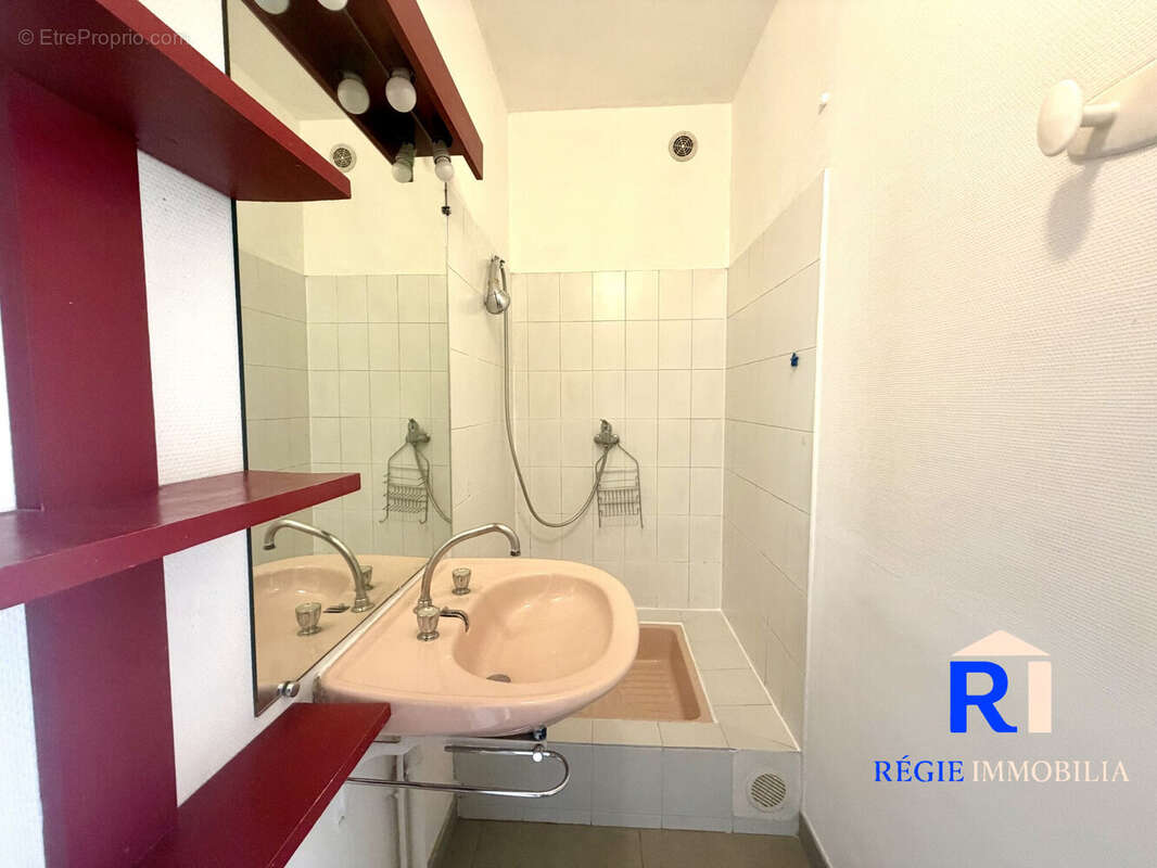 Salle d&#039;eau  - Appartement à ECHIROLLES