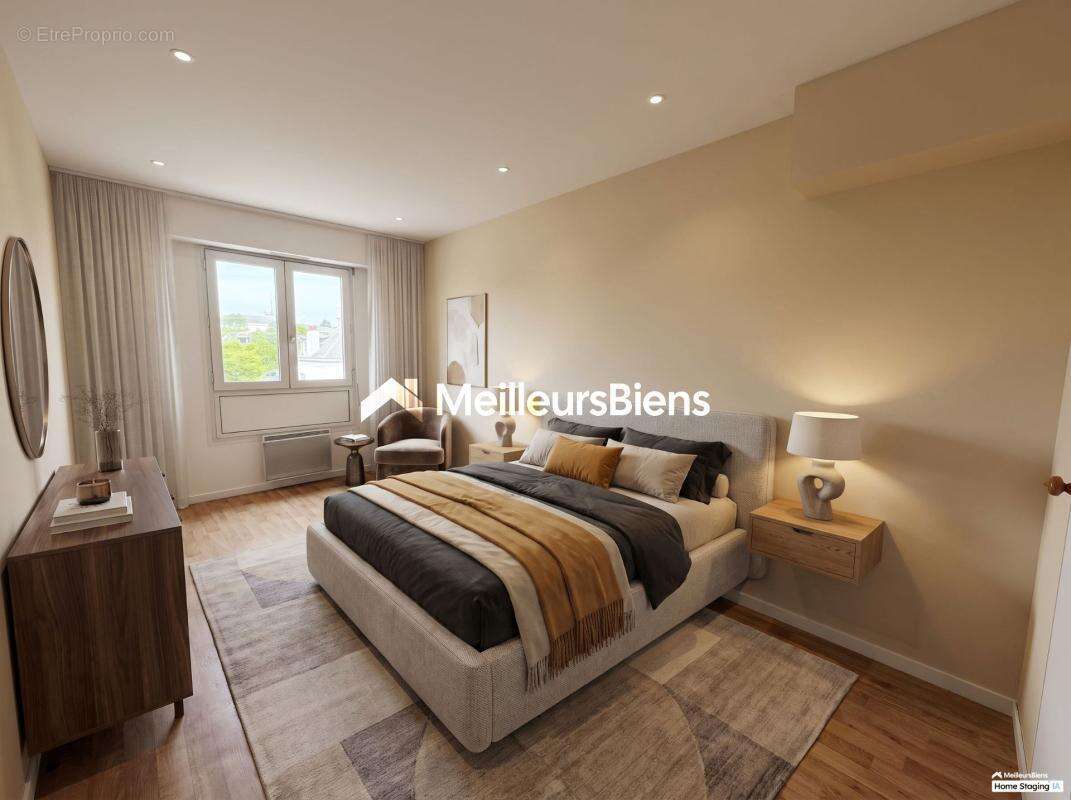 LAVAL – Rive Droite  Résidence Les Charmilles  Appartement T4 de 99 m² avec ascenseur, parking et parc privé - photo 6
