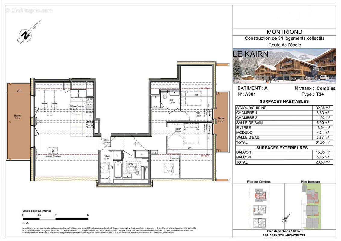 Appartement à MONTRIOND