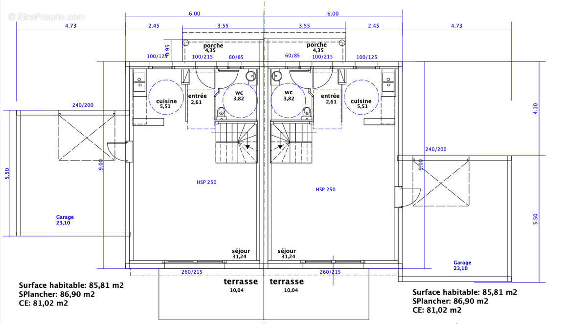 Maison à LAVERNOSE-LACASSE