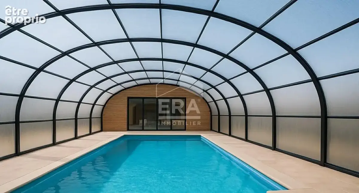 Maison d'architecte piscine et terrain de tennis - photo 3
