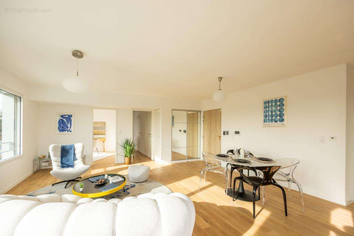 T4 de 87 m2 vue Erdre - photo 13