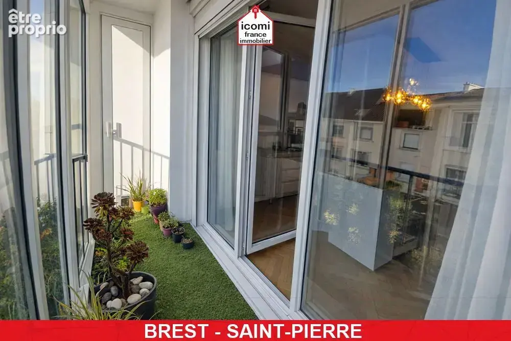 Finistere - brest (29200) - superbe appartement 85 m² -  2 chambres - coup de coeur - dalle beton - place de parking libre - ren - photo 6