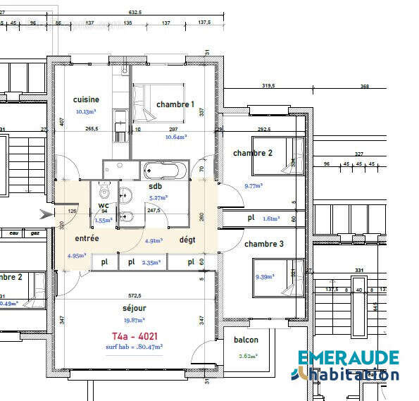 Appartement à SAINT-MALO