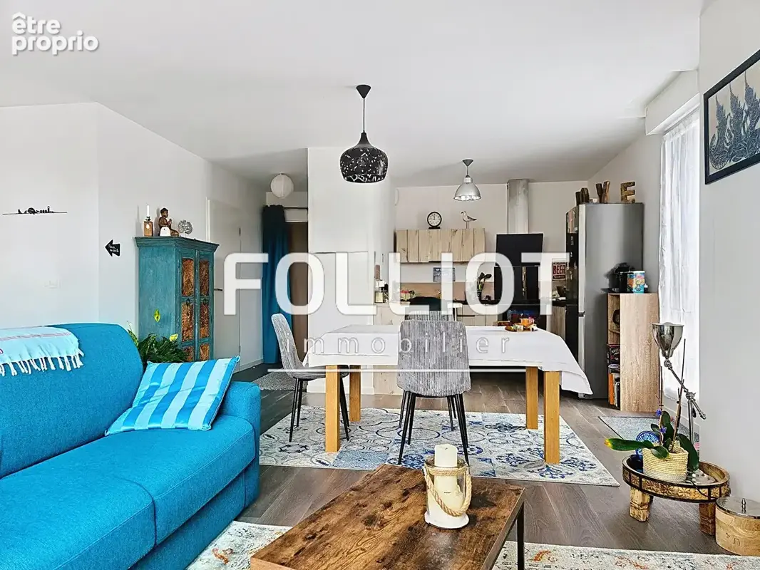 Dernier étage 3 pièces de 75 m² avec terrasse de 50m² et double garage à Douvres-la-Délivrande - photo 4