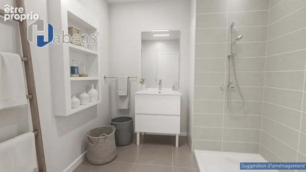 Appartement T1 de 31,64m² au 8em étage avec balcon de 5.46m² et cellier, Lyon 7 - photo 5