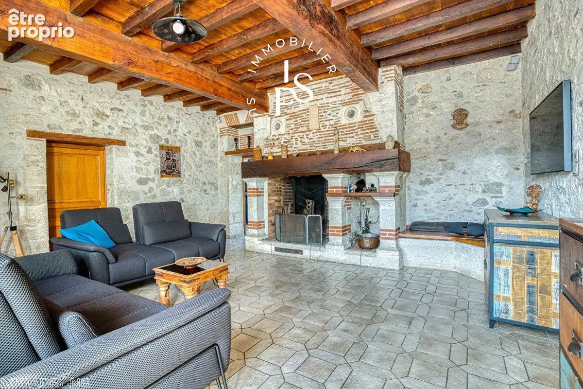 Belle maison en pierre avec piscine et vue sur la campagne  - saint-pierre-de-clairac - photo 5