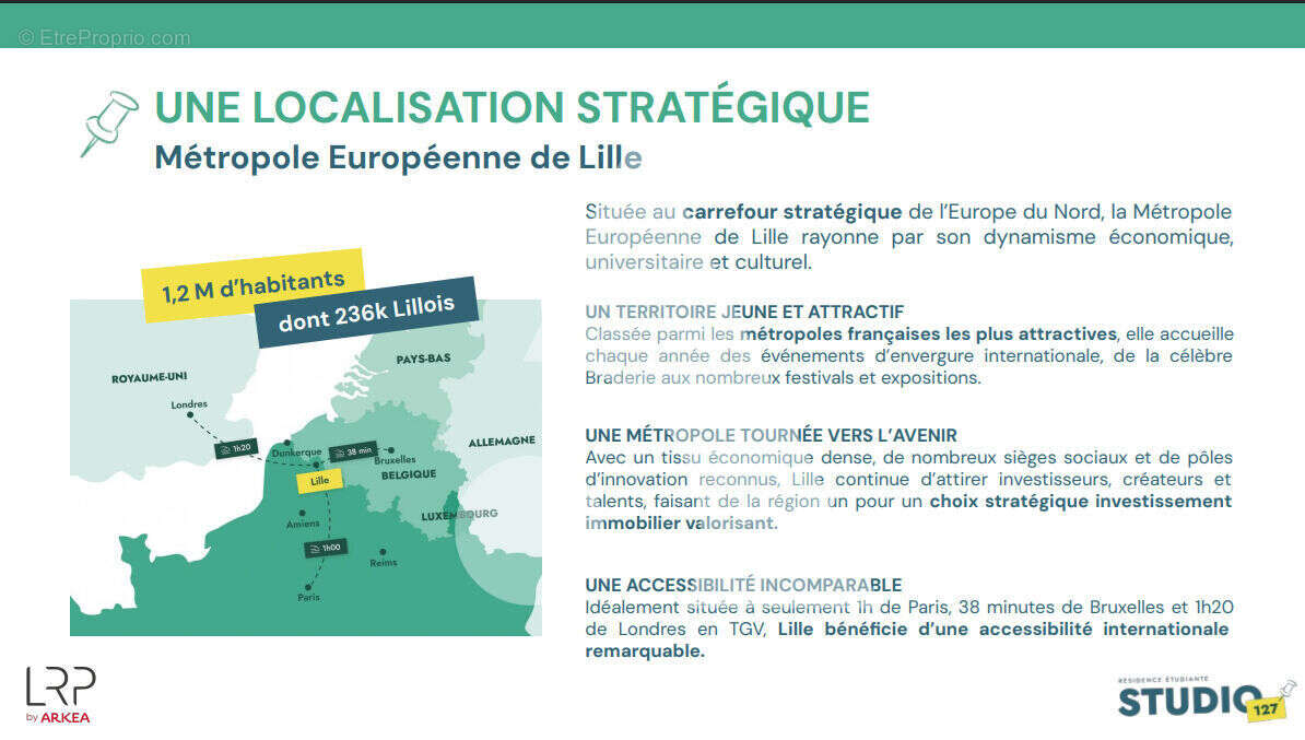 Appartement à FACHES-THUMESNIL