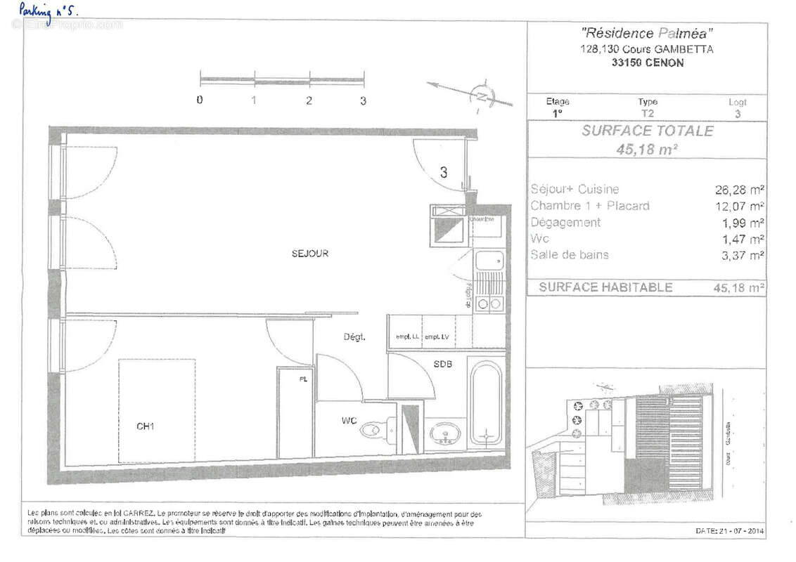 Appartement à CENON