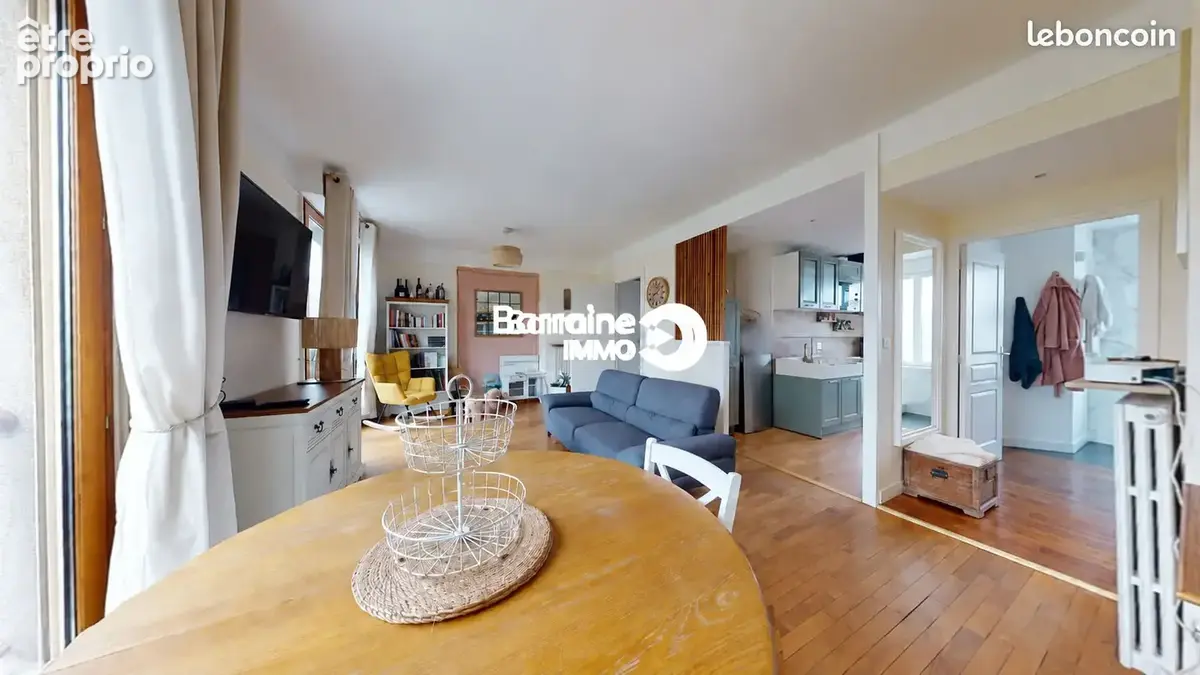 A vendre lorient place alsace lorraine appartement t3 de 68m² - photo 2
