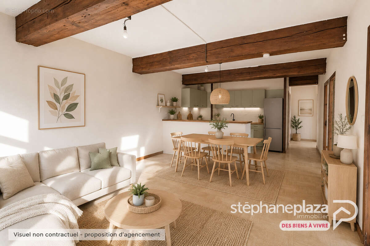 Appartement t4 - 87.28m² - villars-les-dombes centre - photo 2