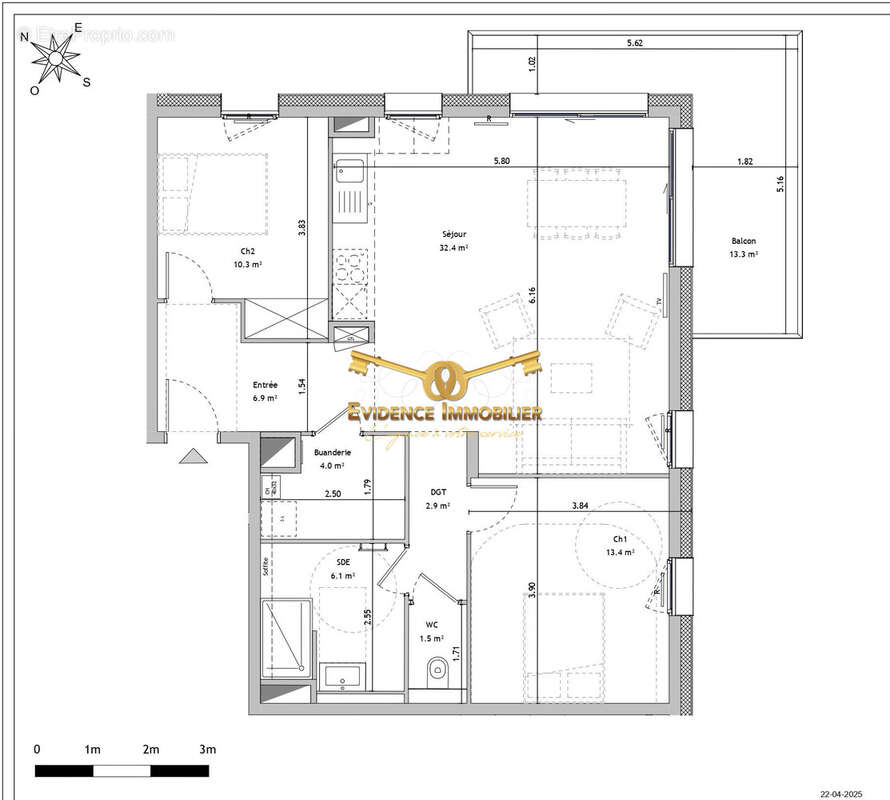 Appartement à AIGUEBLANCHE