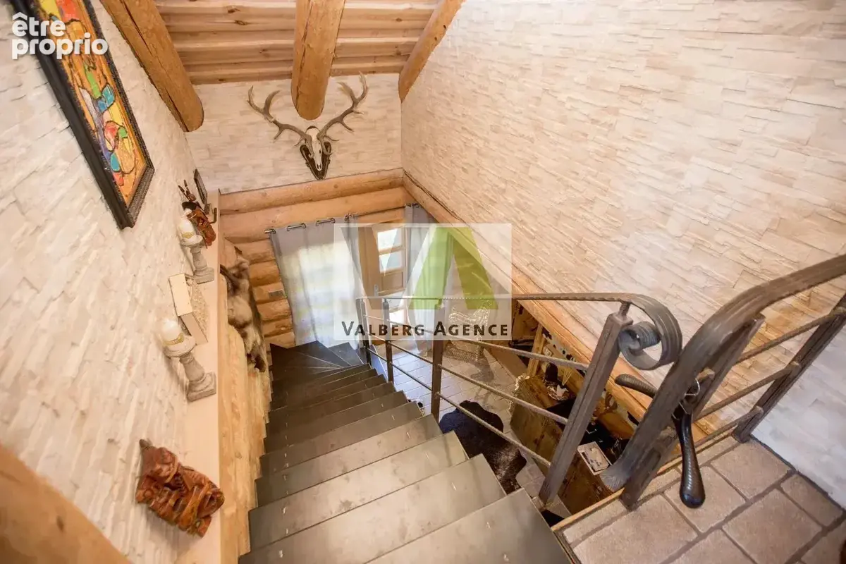 Chalet d'exception en rondins au pied des pistes - photo 19