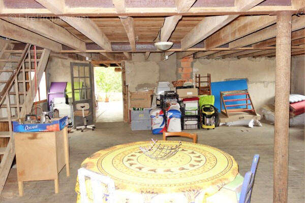 SOUS SOL - Maison à VOUTHON