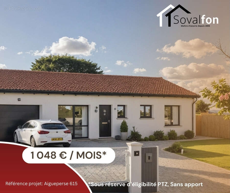 Maison à AIGUEPERSE