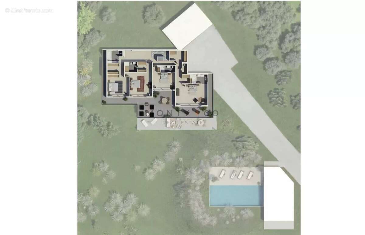 Vente villa 6 chambres vue mer dans un domaine privé a Grimaud - photo 9