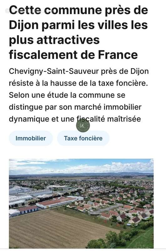 Maison à CHEVIGNY-SAINT-SAUVEUR