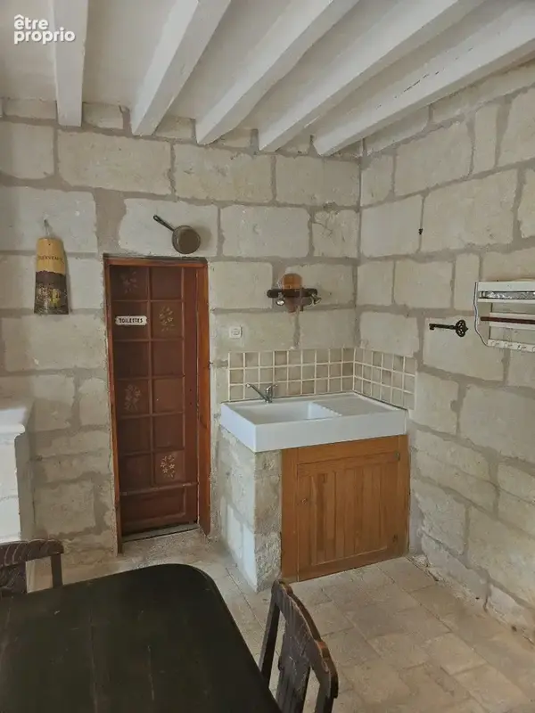 Ensemble troglodytique atypique à Avoine   3 espaces indépendants   Fort potentiel locatif - photo 5