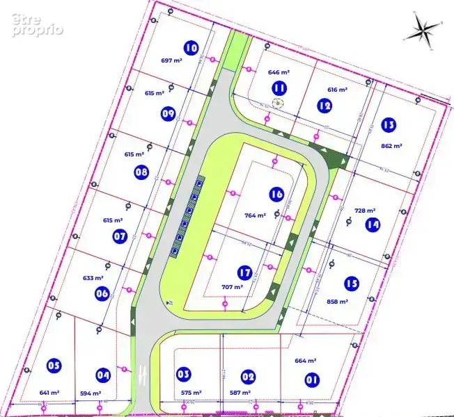 Terrain 615 m² à Boismont  - photo 4