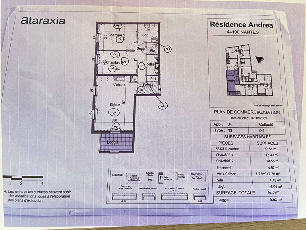 Appartement à NANTES