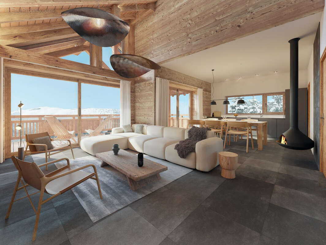 Chalet d'exception   L'élégance alpine au cœur des Deux Alpes - photo 5