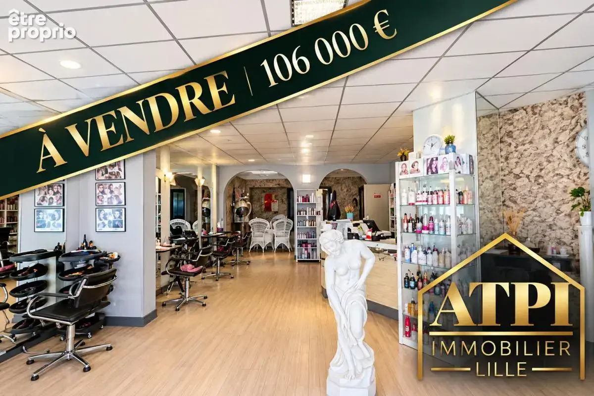 En exclusivité !! lens centre   immeuble complet 154 m² développés  4 chambres  jardin 100 m²  local commercial loué – 106 000€  - photo 1