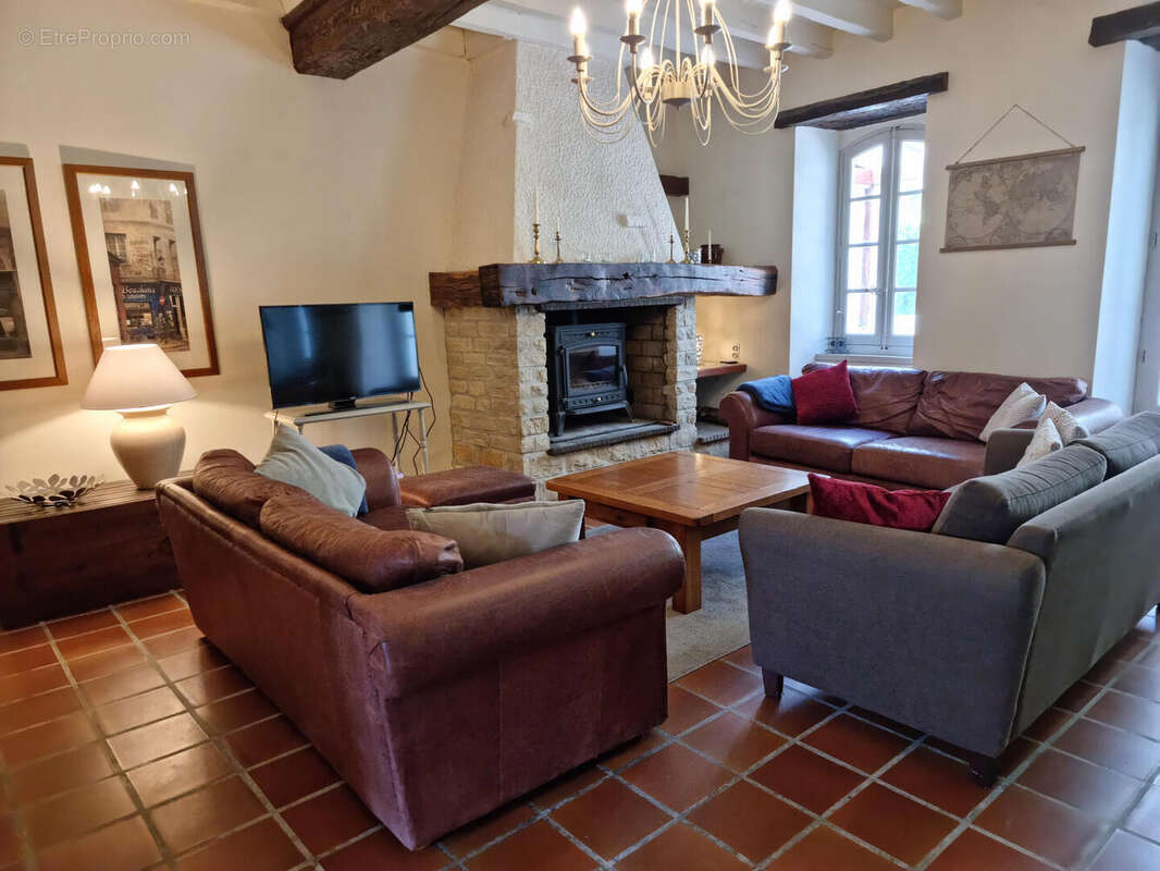 salon 2 - Maison à MIREPOIX