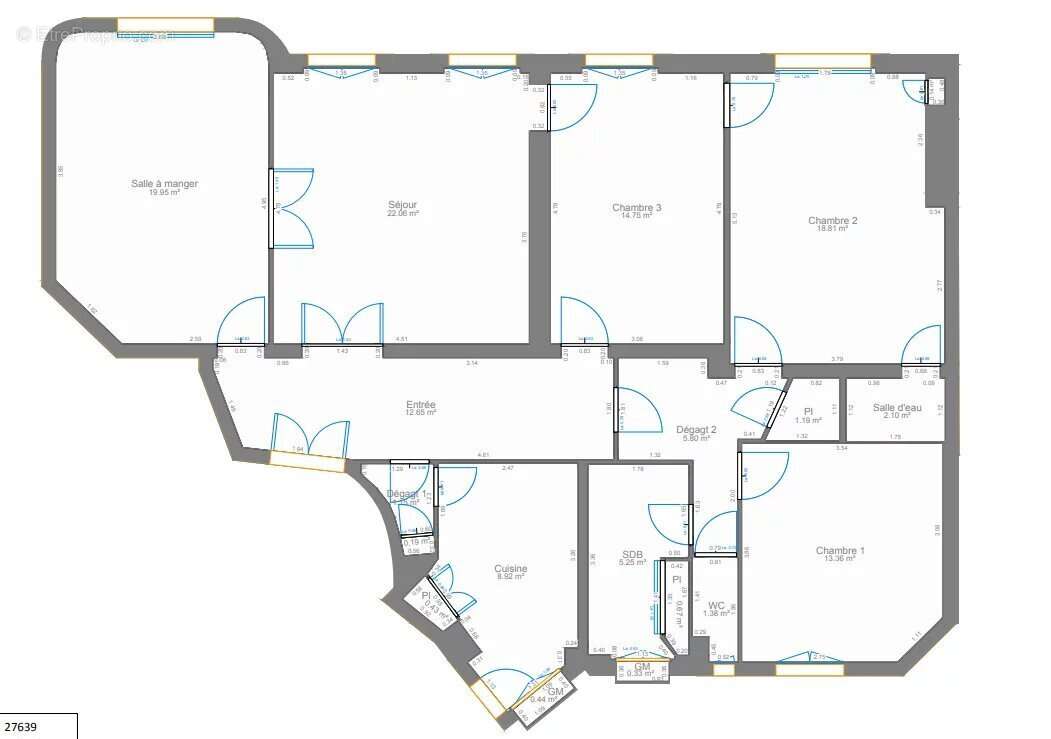 Appartement à NEUILLY-SUR-SEINE