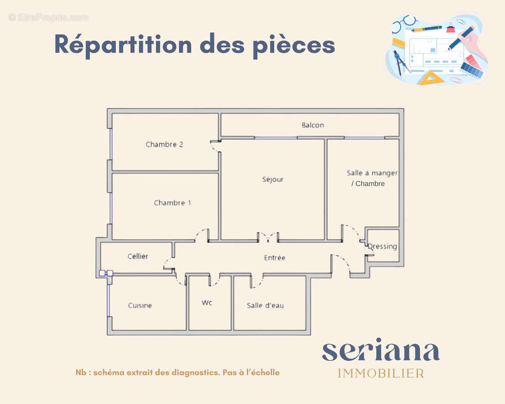 Appartement à VIRY-CHATILLON