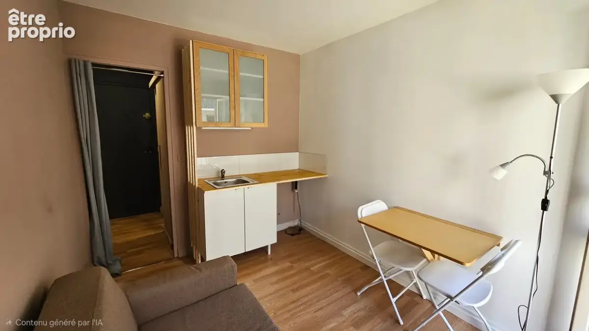 Studio Vue dégagée sur Jardin. - photo 5