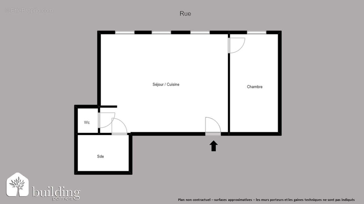 La Fourche Paris 17ème - Appartement 2 pièces 46,87 m² - photo 2