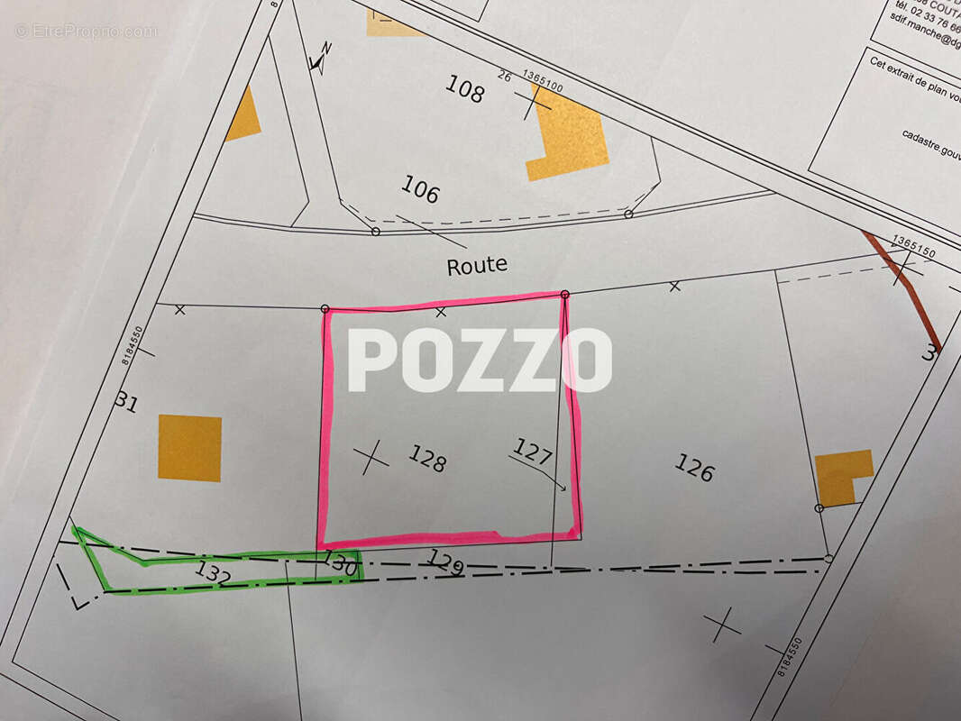 Terrain à JULLOUVILLE