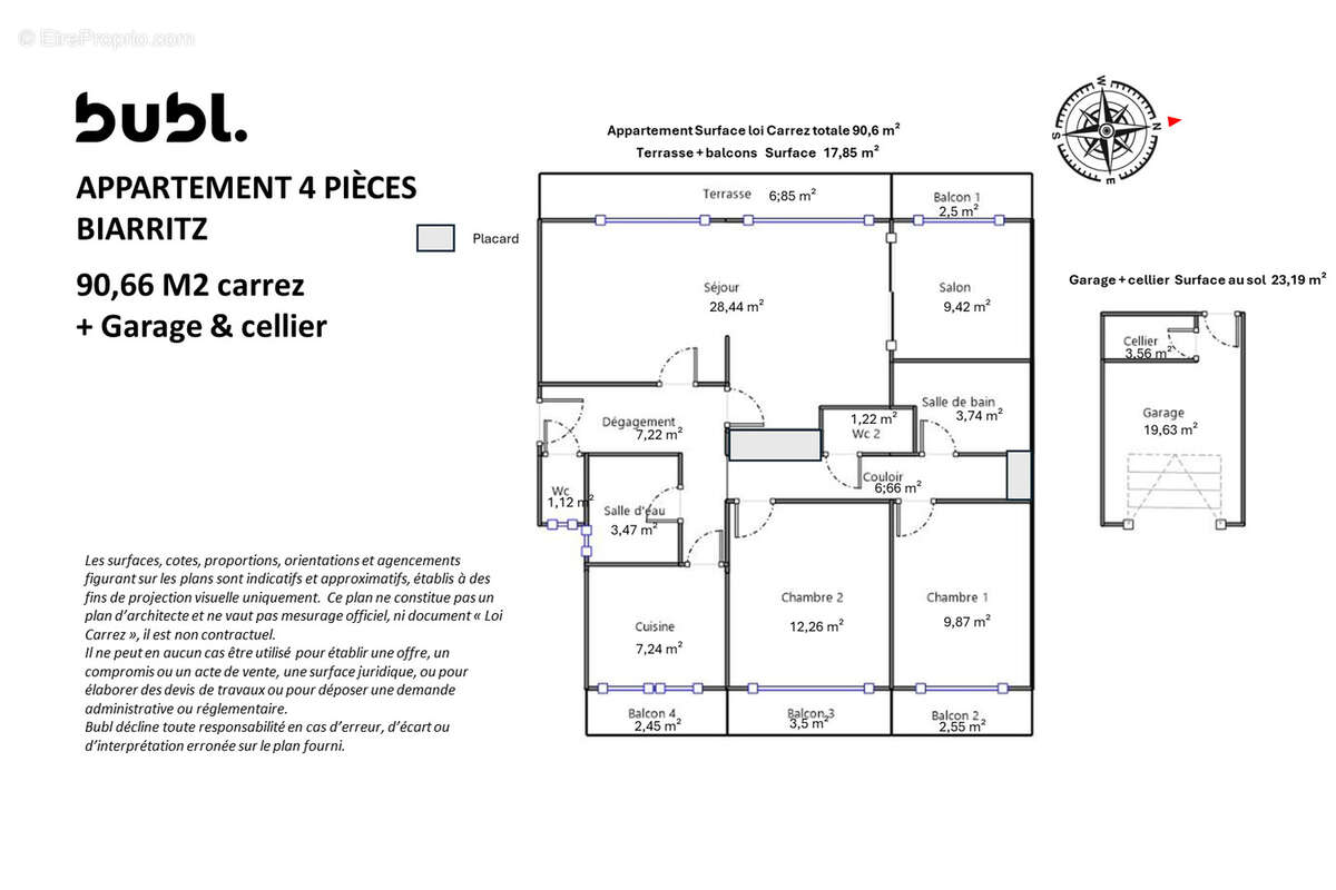 Appartement à BIARRITZ
